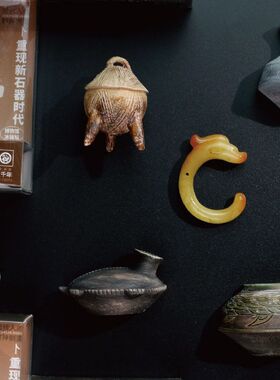 新石器时代立体树脂冰箱贴