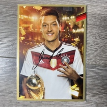 Ozils autograph official card German Football Association DFB2014 World Cup limited in honor of Jinka