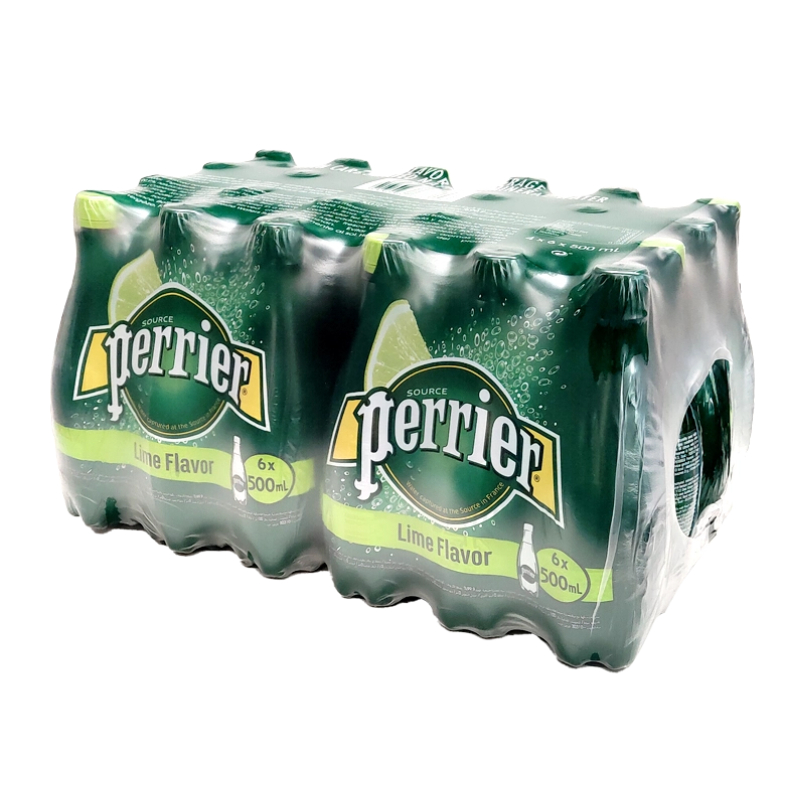 Perrier法国进口巴黎水原味塑料瓶500ml*24瓶整箱气泡水饮料包邮 - 图2