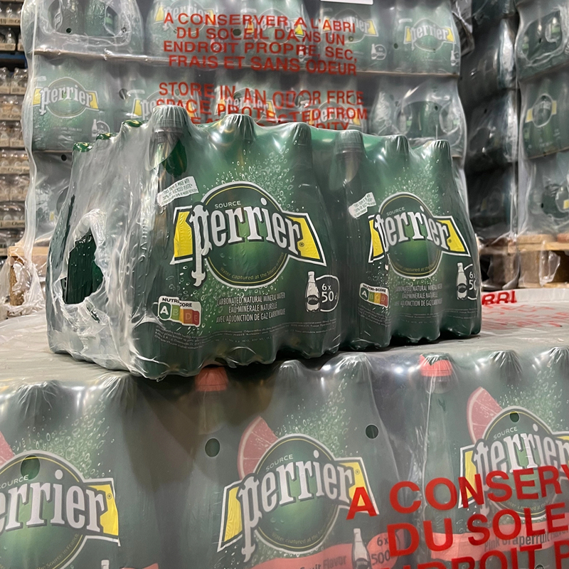 法国进口气泡水Perrier巴黎水青柠味塑料瓶500ml*24瓶包邮 - 图2