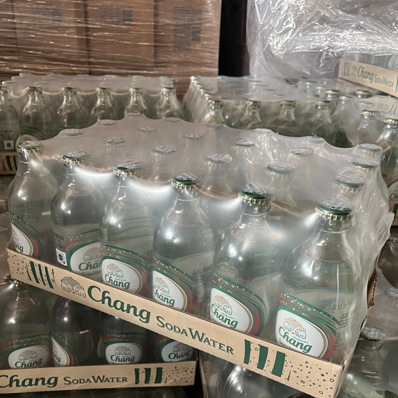 泰国进口chang/泰象苏打水325ml*24瓶/箱玻璃瓶装无糖气泡水饮料 - 图2