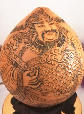 押花葫芦把玩手捻针刺鸡蛋八宝