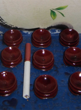 核桃手捻文玩收藏葫芦底座蛋托