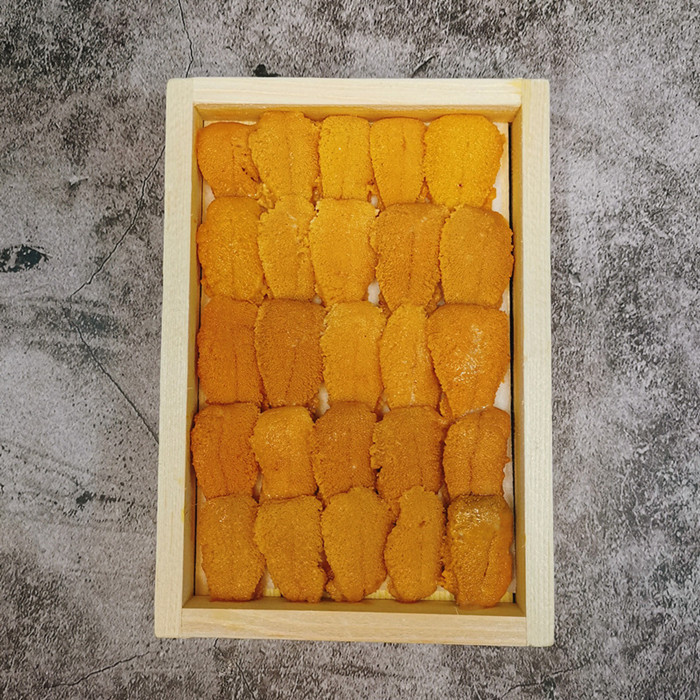 只发上海同城配送木盒包装冰鲜马粪海胆鲜即食高端日料刺身生海鲜 - 图3