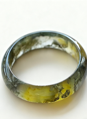 天然水草玛瑙手镯妈妈女友手镯