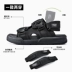 Li Ning Wudao Sandals Giày nam 2019 Ánh sáng mùa hè Giày đi biển Velcro Giày chống trượt Dép cổ điển - Giày thể thao / sandles