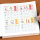 Preschool 300-character red tracing practice copybook Chinese character tracing book for kindergarten to first grade