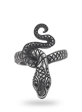 极速Hot Vintage Gothic Wolf Head Ring Men Bull Head Skull Sp