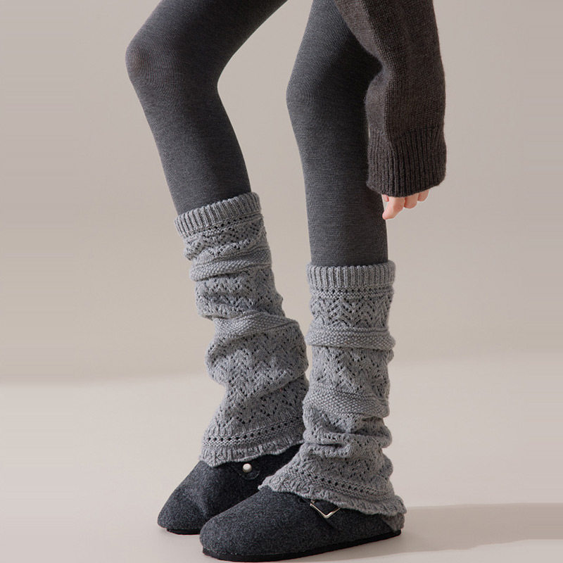 复古羊毛堆堆袜套女秋冬季保暖针织镂空蕾丝花边小腿袜护腿套靴套,淘宝优惠券,粉丝福利购,淘宝优惠卷