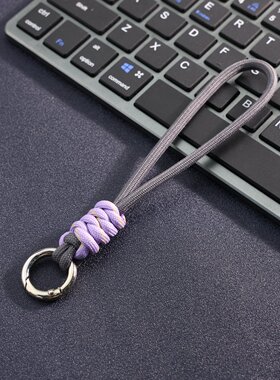 手工编织手腕挂绳挂腰适夜跑健身挂钥匙耳机取用方便汽车钥匙挂绳
