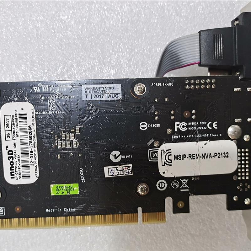 议价;Inno3D GT730 1GB 显卡 - 图1