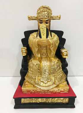 树脂佛像五台山广济龙王财神爷