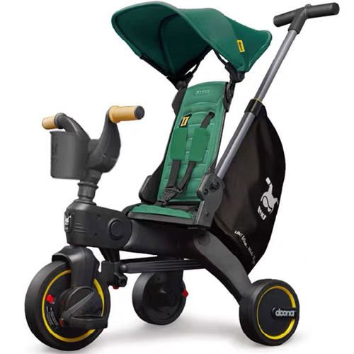 Doona S5儿童三轮车1-3岁可折叠婴儿脚踏车登机轻便推车S3 - 图3