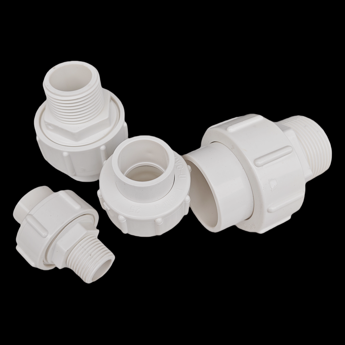 PVC外牙活接2 25 32 40 50 63 外丝螺纹活接头给水管全塑丝牙接头,淘宝优惠券,粉丝福利购,淘宝优惠卷