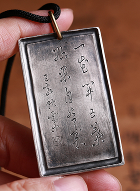 纯银达摩复古时尚个性风饰品吊坠