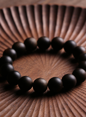 印尼老料保真佛珠男女达拉干沉香