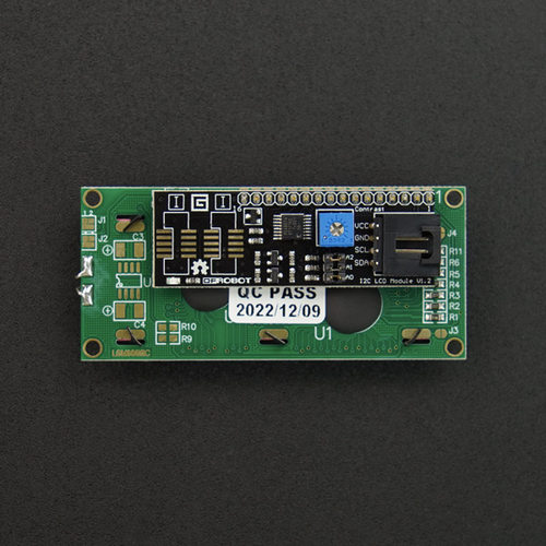 DFRobot I2C LCD1602字符液晶显示器蓝屏兼容Arduino Gadgeteer - 图1