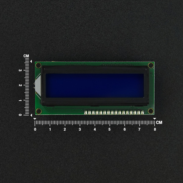 DFRobot I2C LCD1602字符液晶显示器蓝屏兼容Arduino Gadgeteer-图0