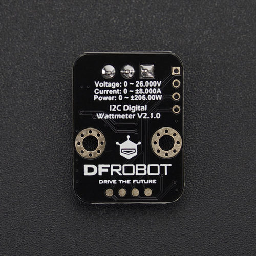DFRobot Gravity:I2C数字功率计模块26V8A高精度电压电流功率测量 - 图1