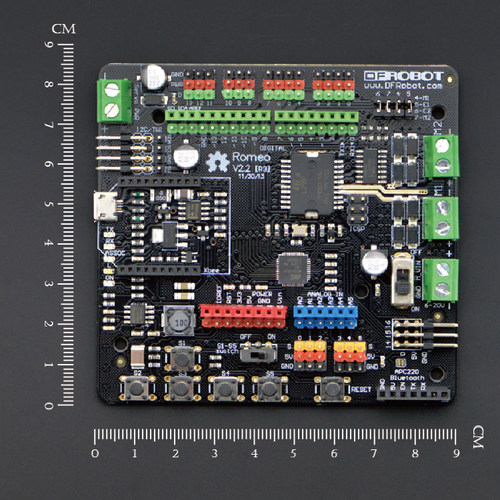 DFRobot RoMeo多合一微型控制器集成电机驱动传感器兼容Arduino - 图2