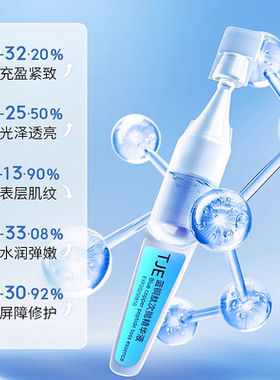 加送10支 正品 TJE蓝铜肽次抛1.2ml正装30支紧致修护舒缓原液精华