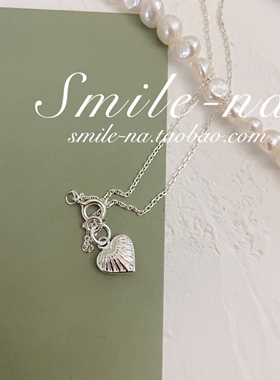 韩国进口小众款925珍珠锁骨链