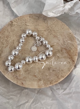 韩国手环925纯银手链拼接