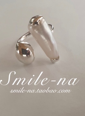 韩国东大门进口小众天然异性珍珠