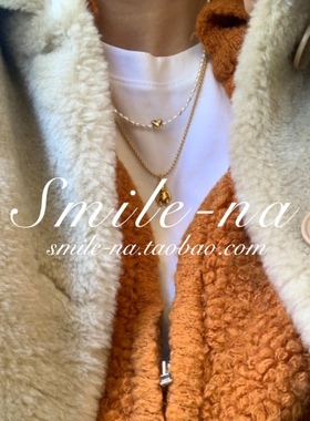 925纯银爱心立体不规则项链