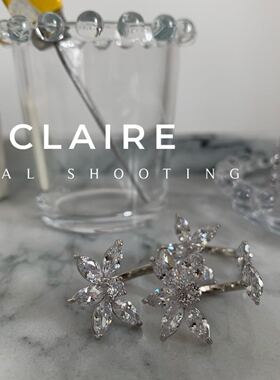 升级版设计师款925纯银镶嵌锆石