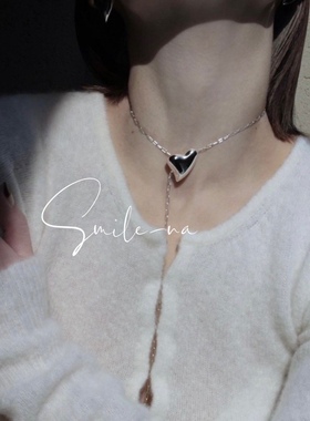 时尚设计款光面爱心小众