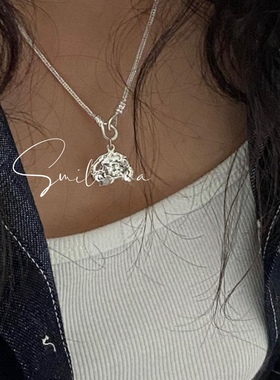 不规则锁骨链韩国小众925纯银