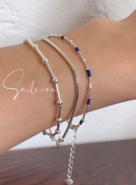 设计款925纯银手环纯银韩国