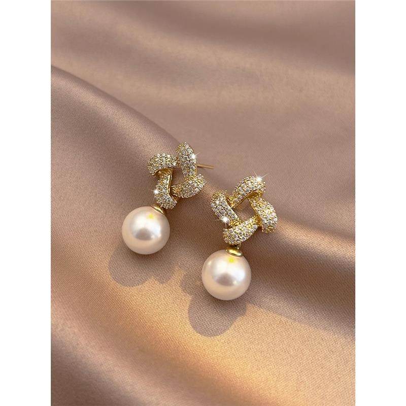 官方旗舰店正品银耳环9999纯银针珍珠耳坠名媛耳饰2025新款耳钉,淘宝优惠券,粉丝福利购,淘宝优惠卷