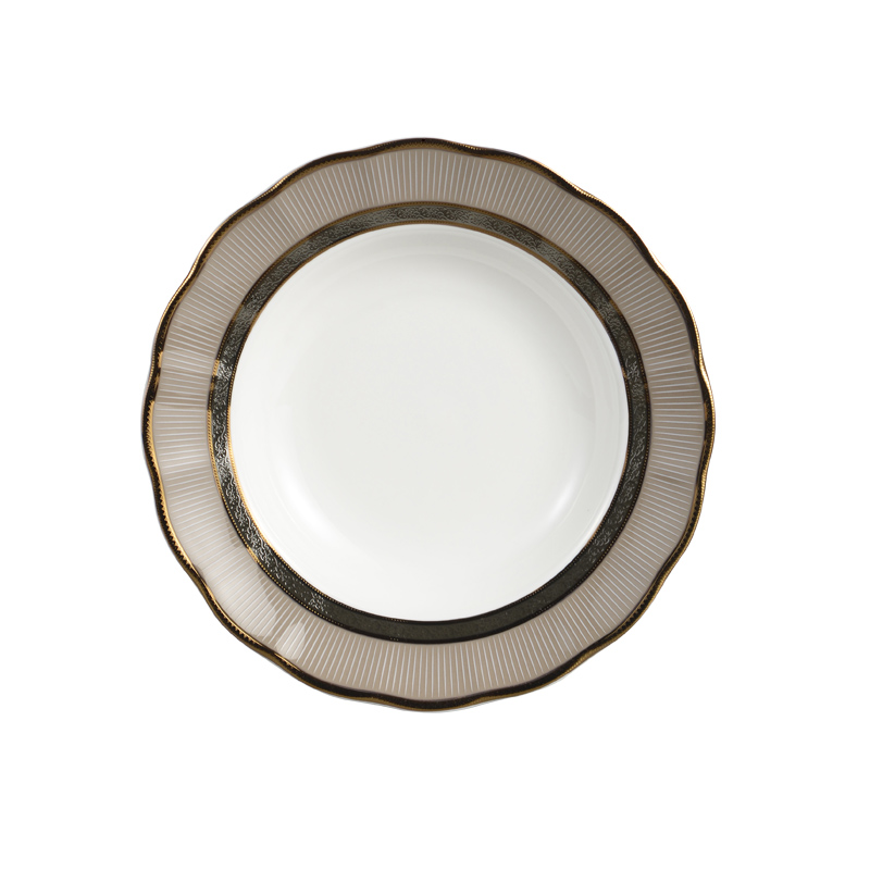 碗盘碟套装家用陶瓷高级感餐具组合骨瓷餐具套装碗盘中式碗具餐盘 - 图3