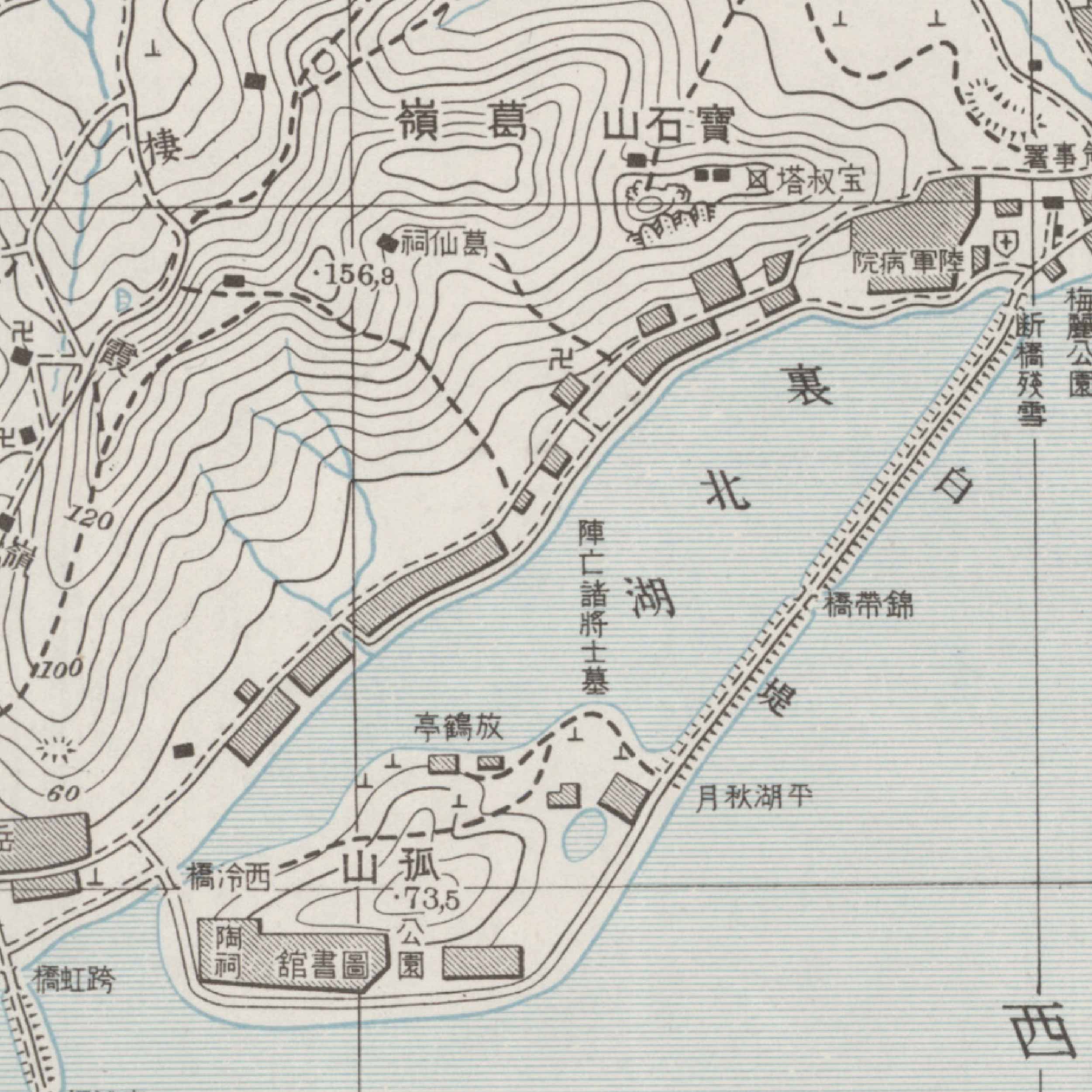 1937年杭州近傍图民国交通地图浙江电子老地图历史地理资料素材 - 图1