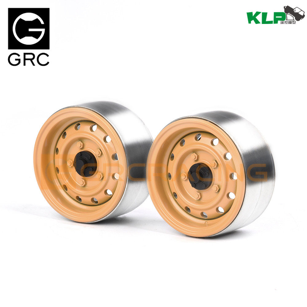 GRC 1.9寸骆驼杯轮毂攀爬车复古金属轮毂 TRX4 RC4WD#G130ABC_虎窝淘