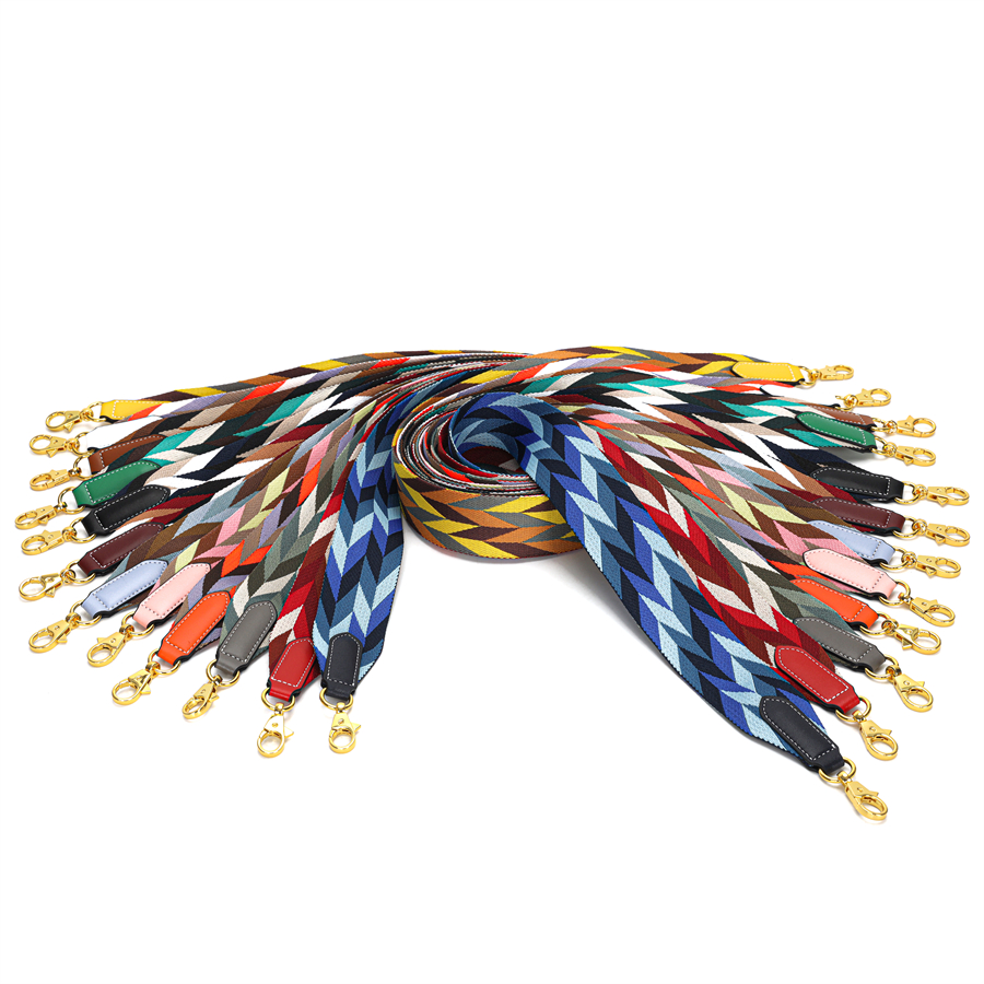 适用于爱马仕凯莉包伊芙琳包单肩斜挎宽肩带替换菱形格子编织包带 - 图0