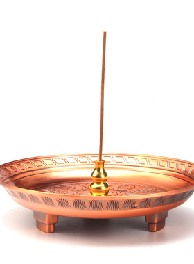 纯铜线仿古风便携迷你狮子香薰炉