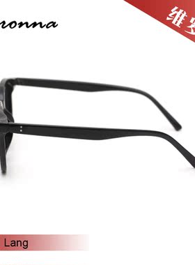 维罗纳黑色圆形全框男女款