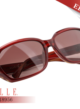 ELLE金属铰链复古设计太阳镜