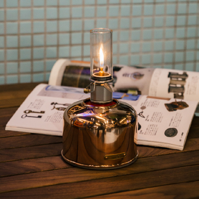 Kinoco复古户外黄铜金属扁气罐套铝制气灯罩露营G2燃料罩炉具配件,淘宝优惠券,粉丝福利购,淘宝优惠卷