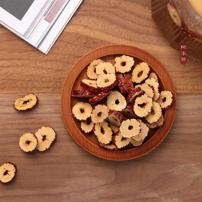 阿本丽红枣片无核精选泡茶水红枣肉条圈灰枣香脆酥枣零食干果250g,淘宝优惠券,粉丝福利购,淘宝优惠卷