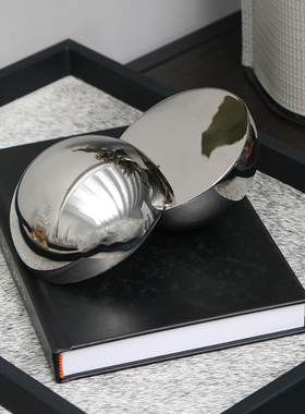 极简金属圆球家居摆件