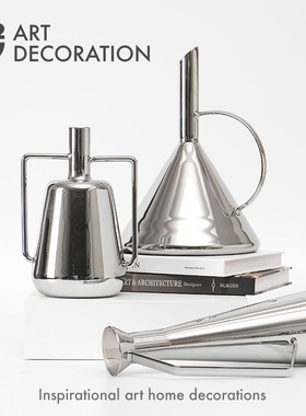 玻璃轻奢风客厅餐厅玄关