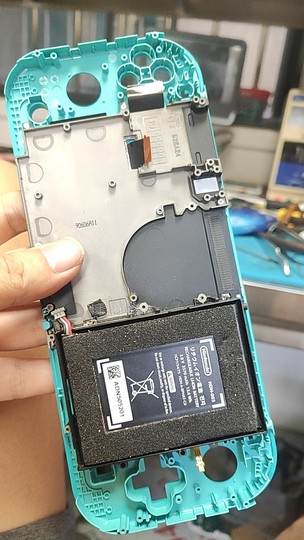 原装拆机ns switchlite主机中框加电池维修配件