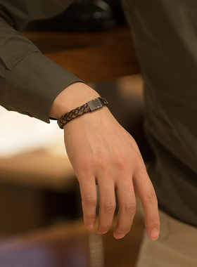 多款可选男士商务百搭英伦风手链