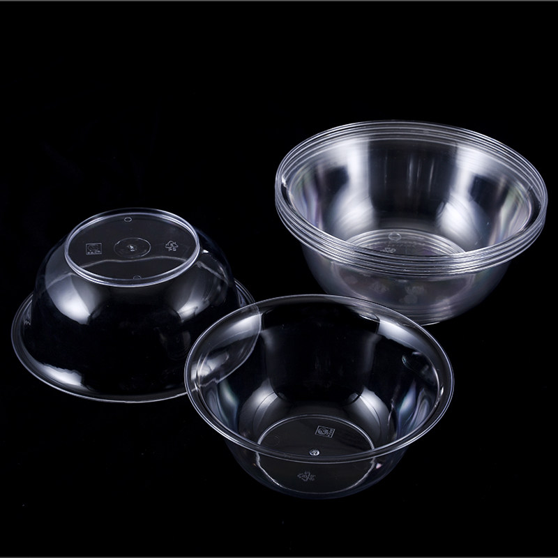 川河一次性餐具碗套装加厚透明硬质餐碗航空水晶碗筷餐饮家用新品,淘宝优惠券,粉丝福利购,淘宝优惠卷