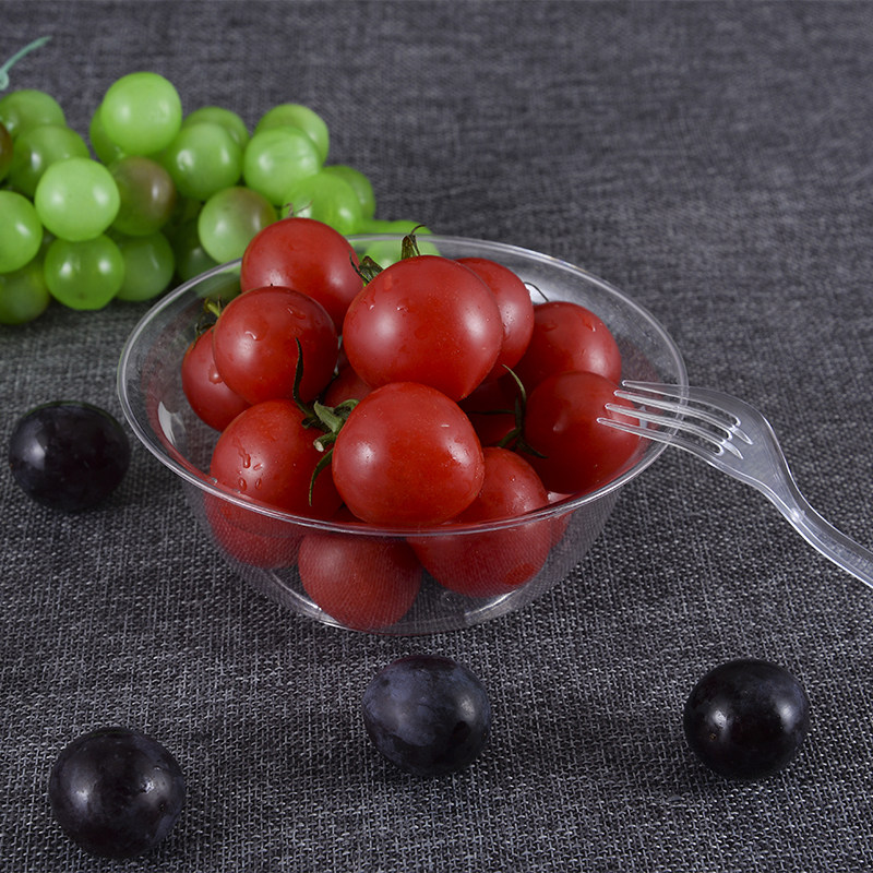 川河一次性餐具碗套装加厚透明硬质餐碗航空水晶碗筷餐饮家用新品,淘宝优惠券,粉丝福利购,淘宝优惠卷