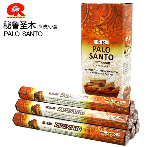 GR Palo Santo秘鲁圣木线香印度进口家用净化空气冥想熏香天然 - 图0